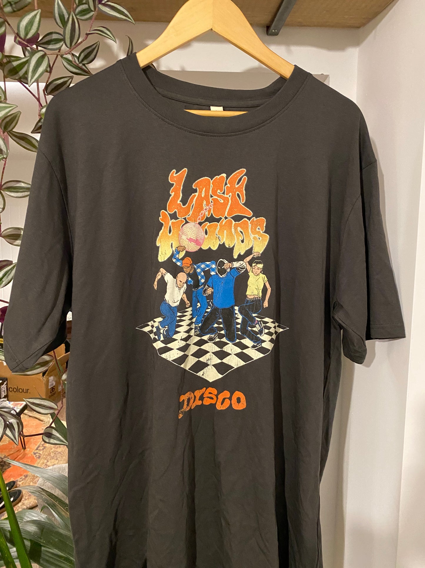 Disco Tee - Off Black